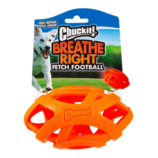 Chuckit! Breathe Right Football Dog Toy