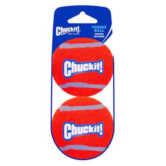 Chuckit! Tennis Ball Dog Toy, Medium (6Cm D) 2-Pack (Sleeve)