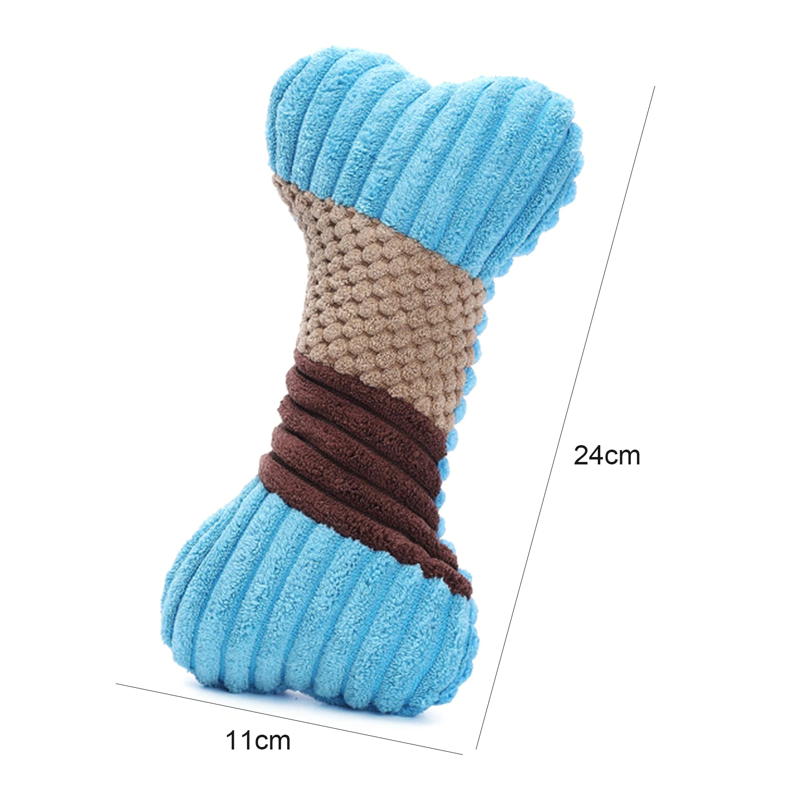 Bone Shape Wear-Resistant Teether Dog Pillow Pet Puppy Interaction Toy Supplies Wear Resistance Safe Dog Supplies Toys